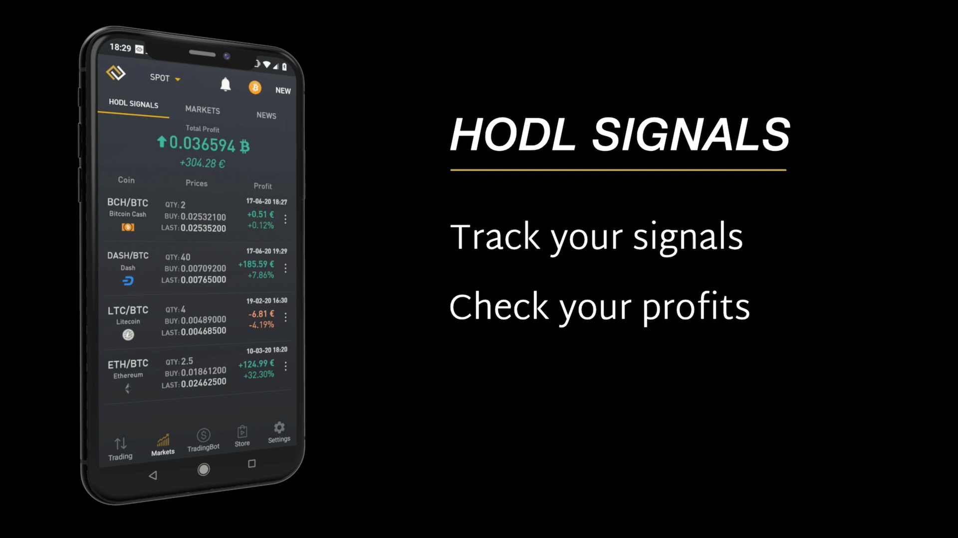 ProfitTradingApp - The Best Crypto Exchanges Trading App