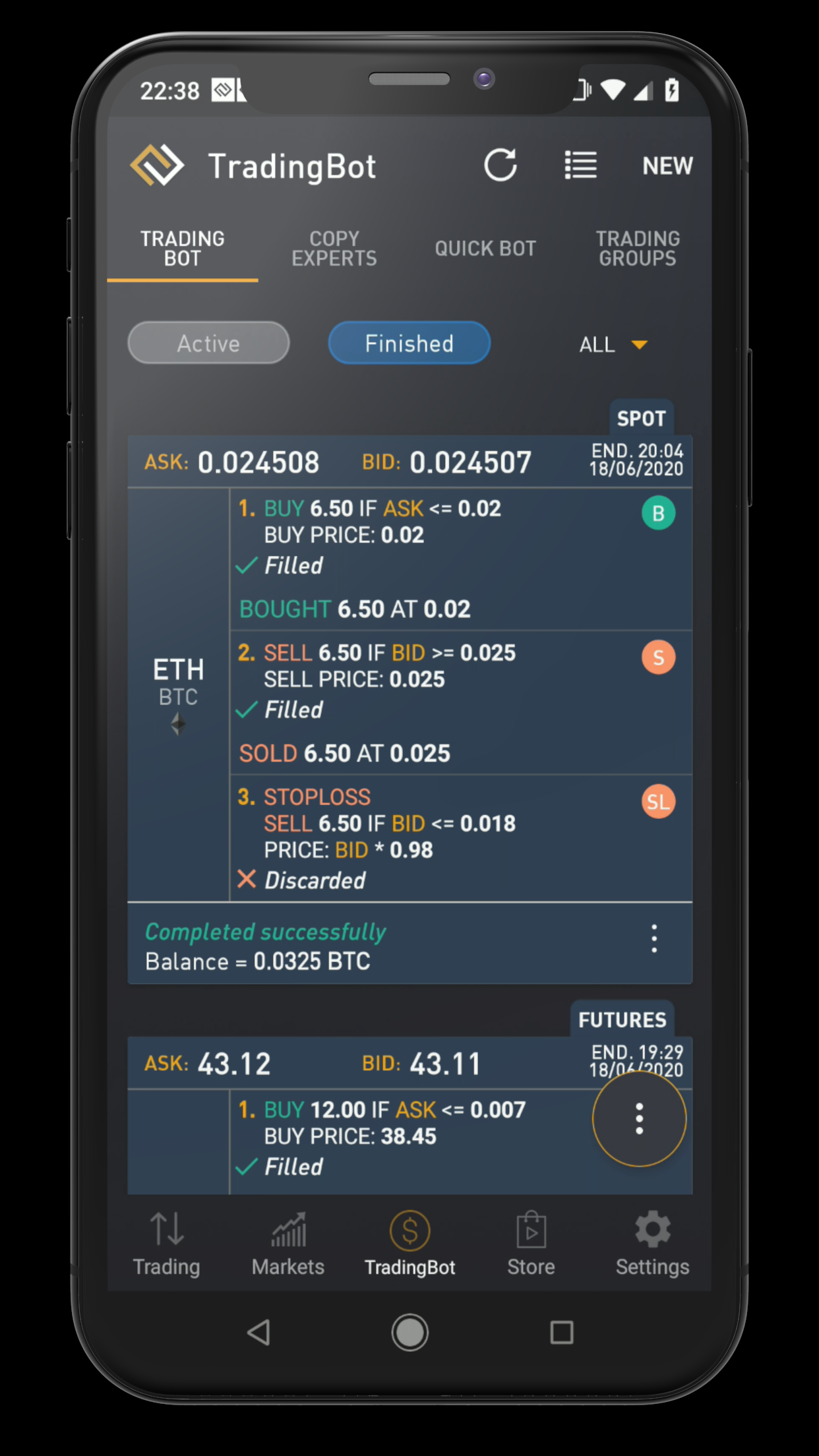 ProfitTradingApp - The best crypto exchanges app